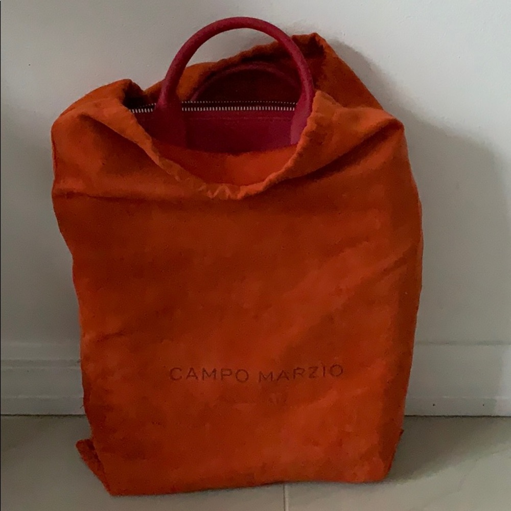 Campo Marzio leather satchel bag